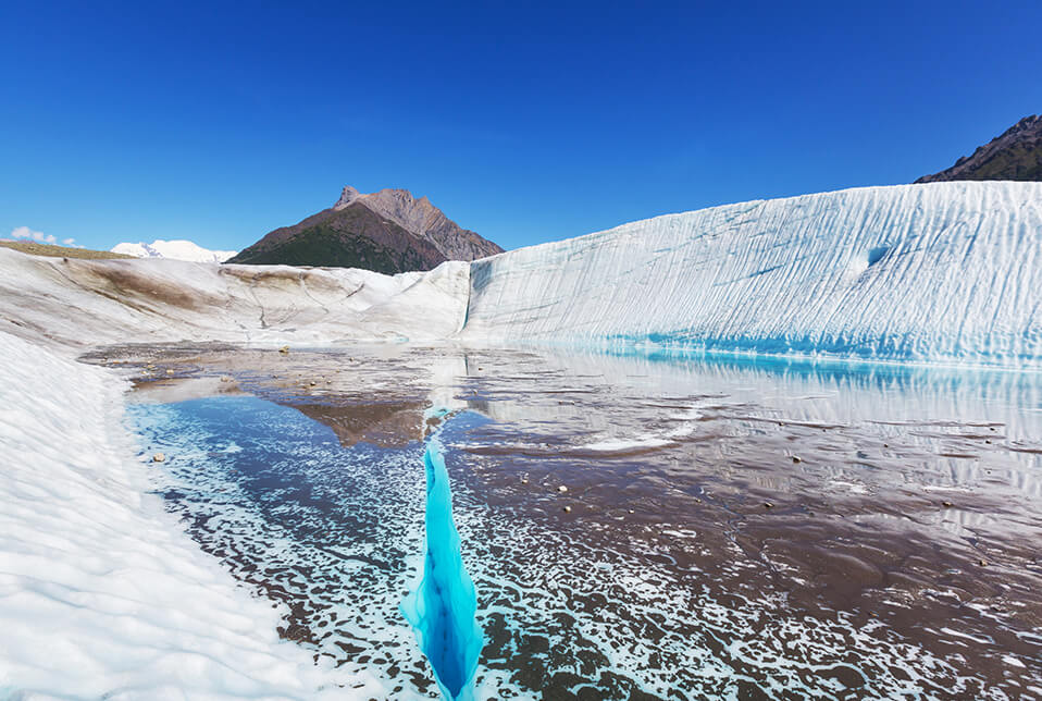 glacier split